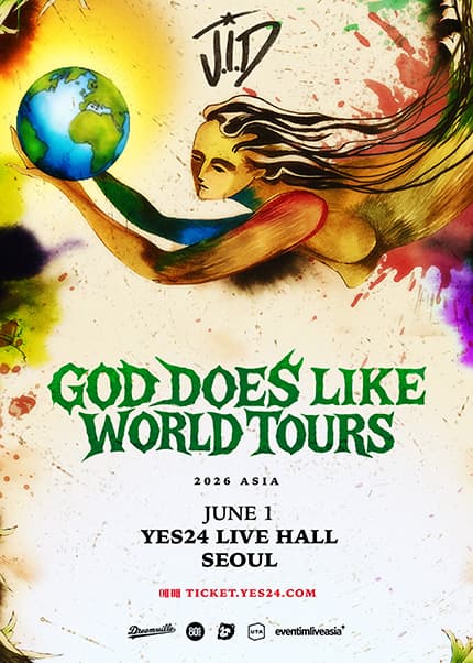 J.I.D (제이아이디) 내한공연: GOD DOES LIKE WORLD TOURS